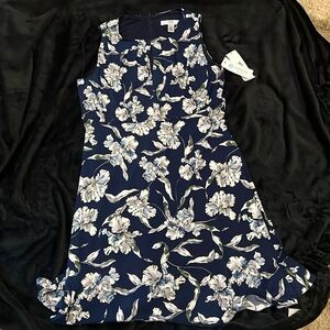 NWT Wisp Florencio Sleeveless Floral Knit Dress